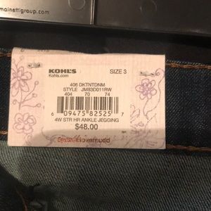 High rise jeggings